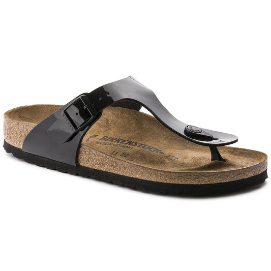 Gizeh Birko-Flor Patent in Color Black Patent | Birkenstock