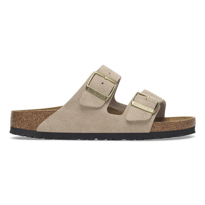 Arizona Suede Leather in Color Sandcastle | Birkenstock
