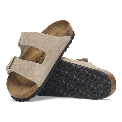 Arizona Suede Leather in Color Sandcastle | Birkenstock