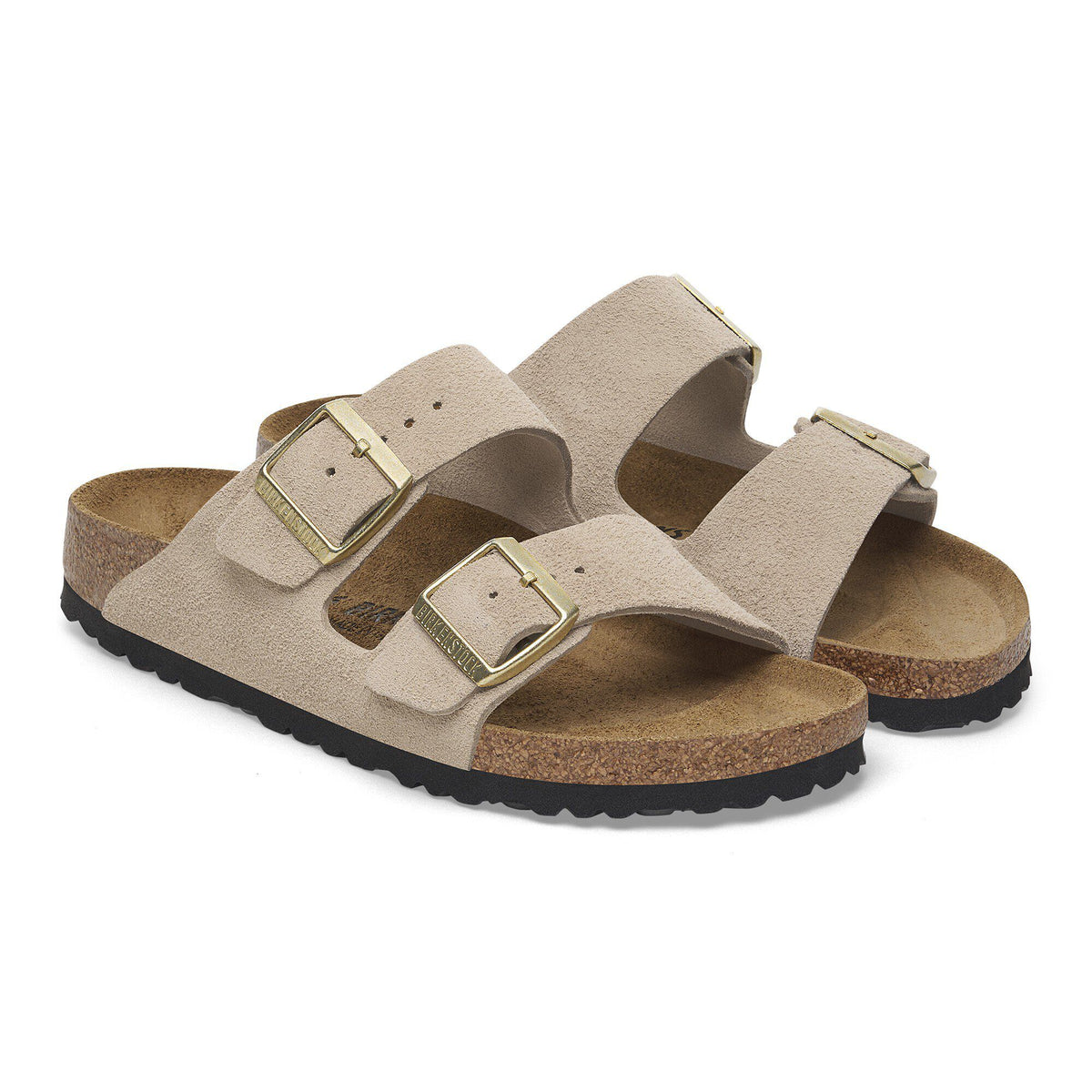 Arizona Suede Leather in Color Sandcastle | Birkenstock