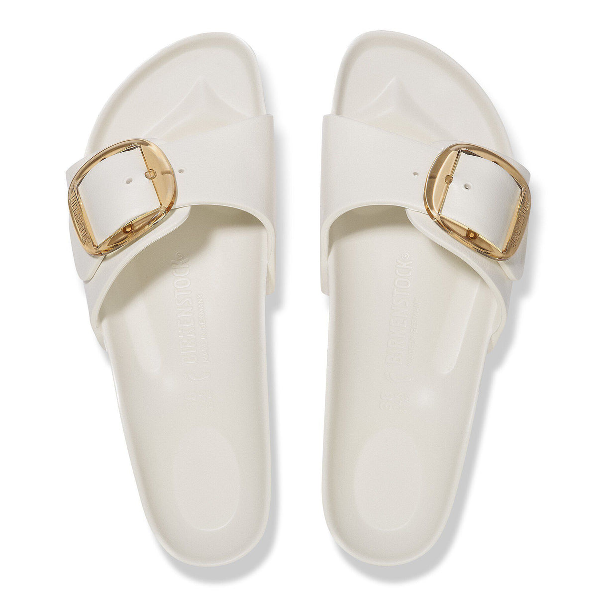 Madrid Big Buckle EVA in Color Eggshell | Birkenstock