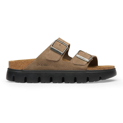 Arizona Chunky Suede Leather in Color Gray Taupe | Birkenstock