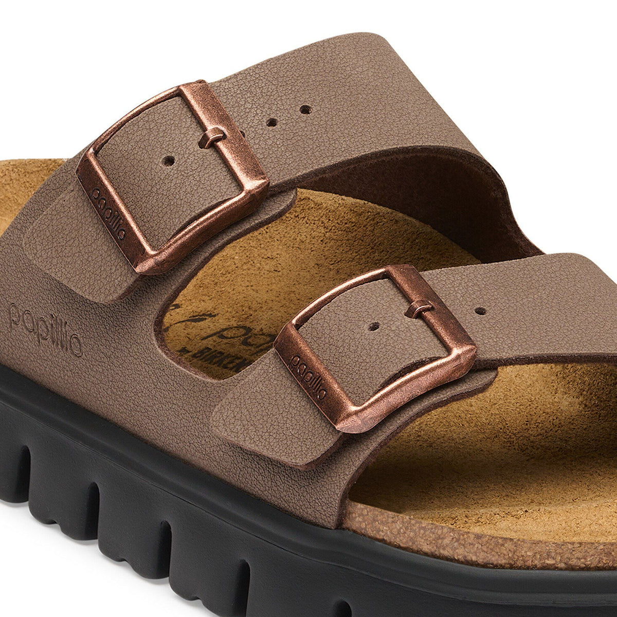 Arizona Chunky Birkibuc in Color Mocha | Birkenstock