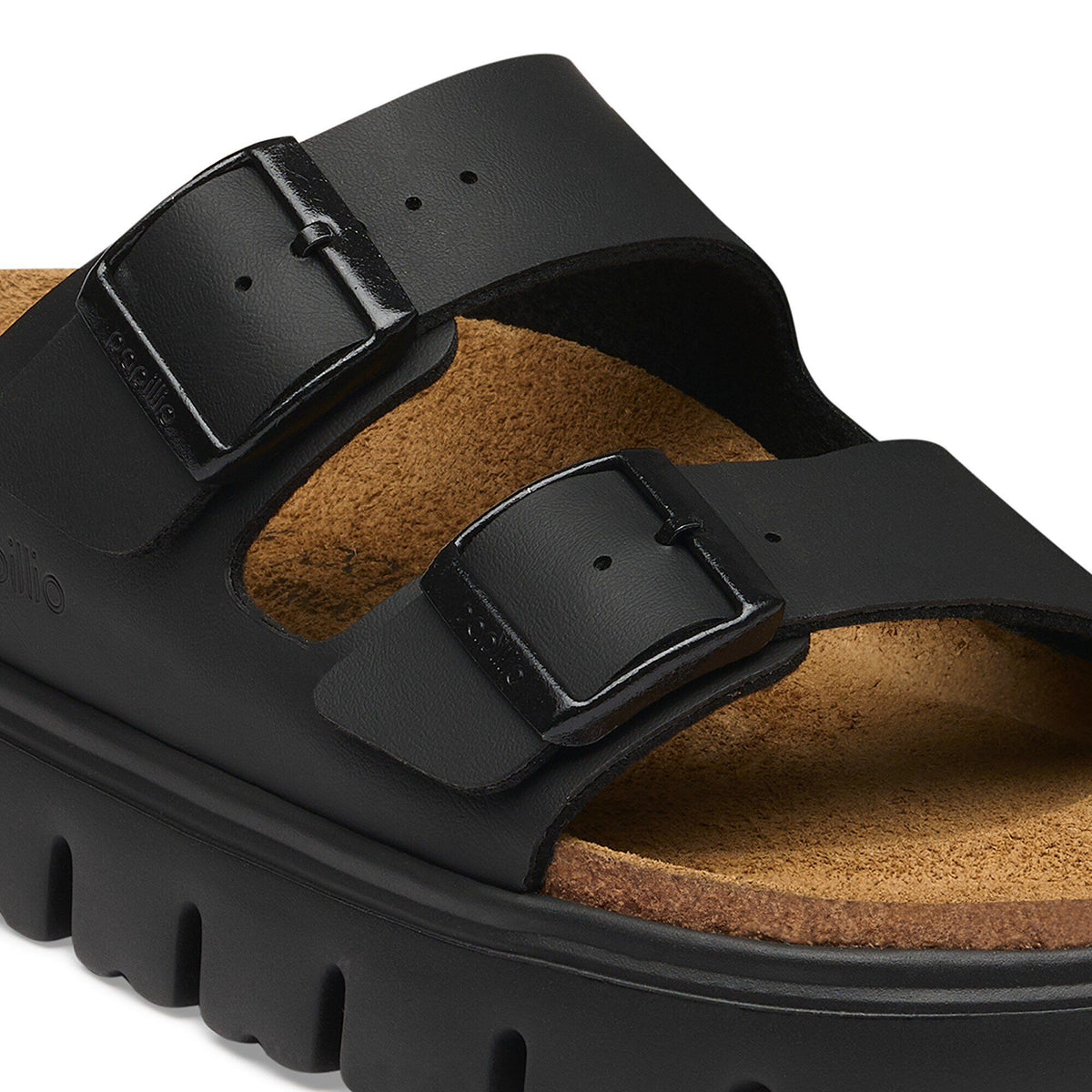 Arizona Chunky Birko-Flor in Color Black | Birkenstock