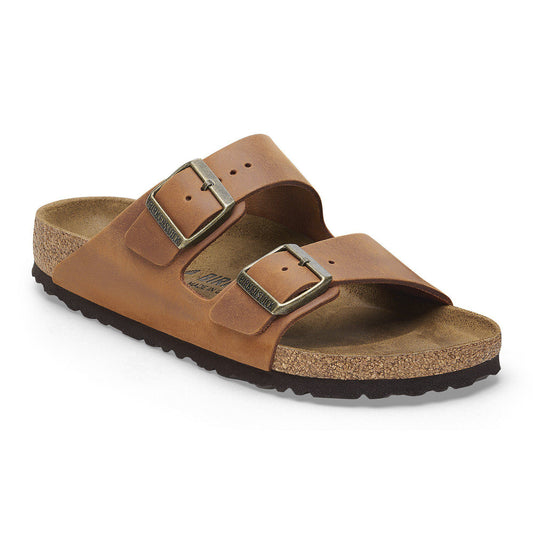 Arizona Oiled Leather in Color Cognac | Birkenstock