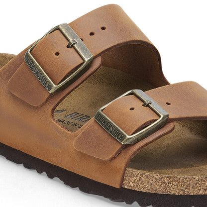 Arizona Oiled Leather in Color Cognac | Birkenstock