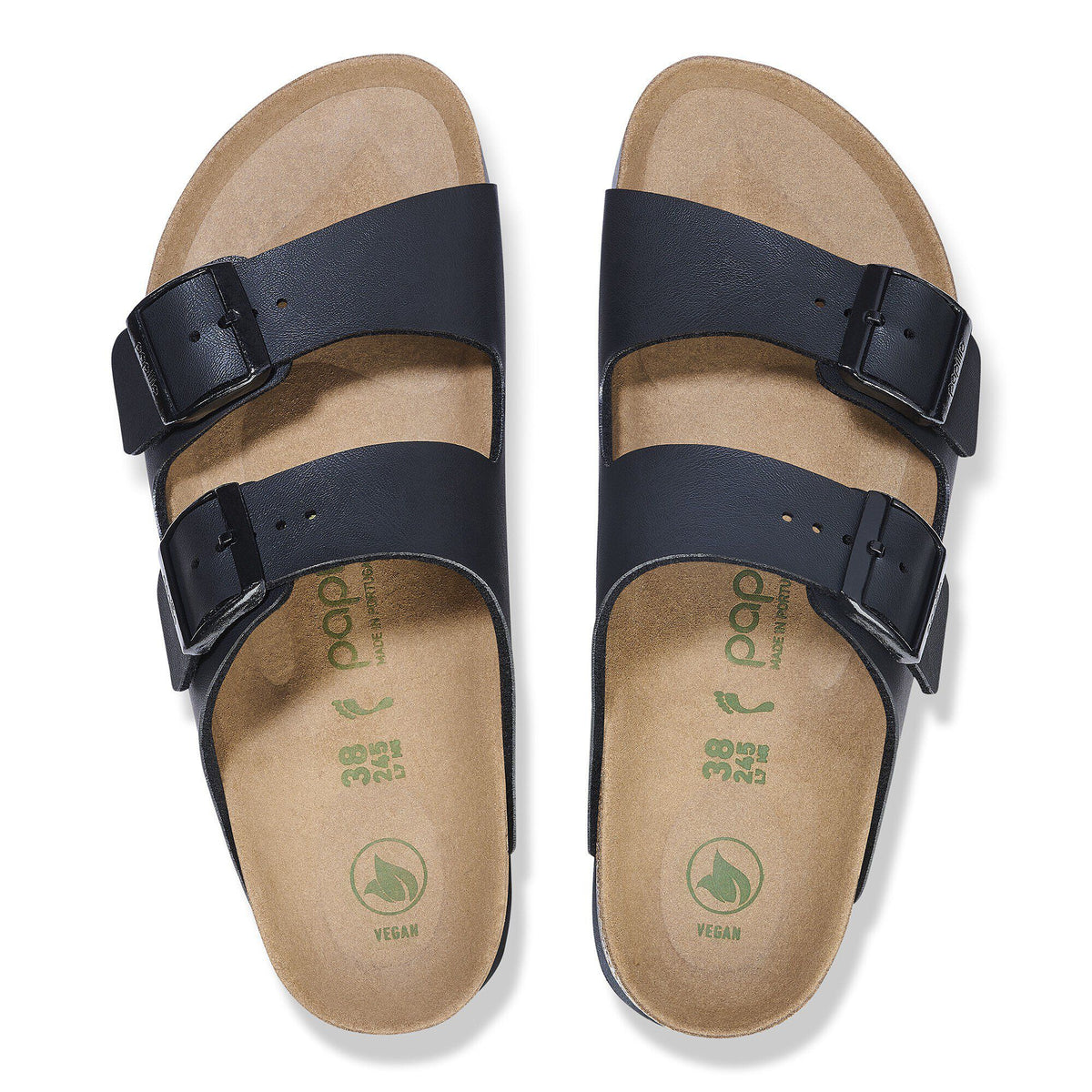 Arizona Flex Platform Birko-Flor in Color Black | Birkenstock