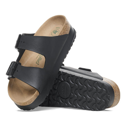 Arizona Flex Platform Birko-Flor in Color Black | Birkenstock