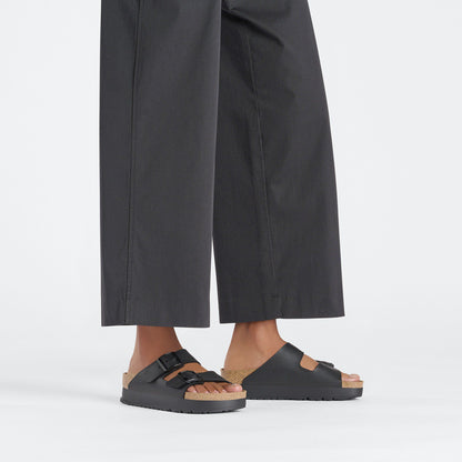 Arizona Flex Platform Birko-Flor in Color Black | Birkenstock