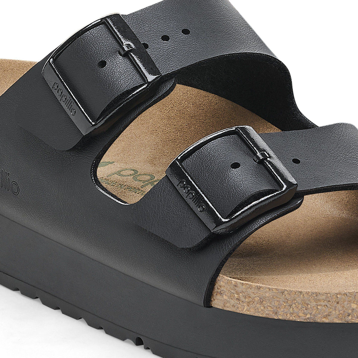 Arizona Flex Platform Birko-Flor in Color Black | Birkenstock