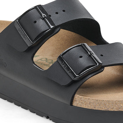 Arizona Flex Platform Birko-Flor in Color Black | Birkenstock