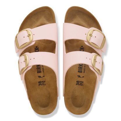 Arizona Big Buckle Birkibuc in Color Light Rose | Birkenstock