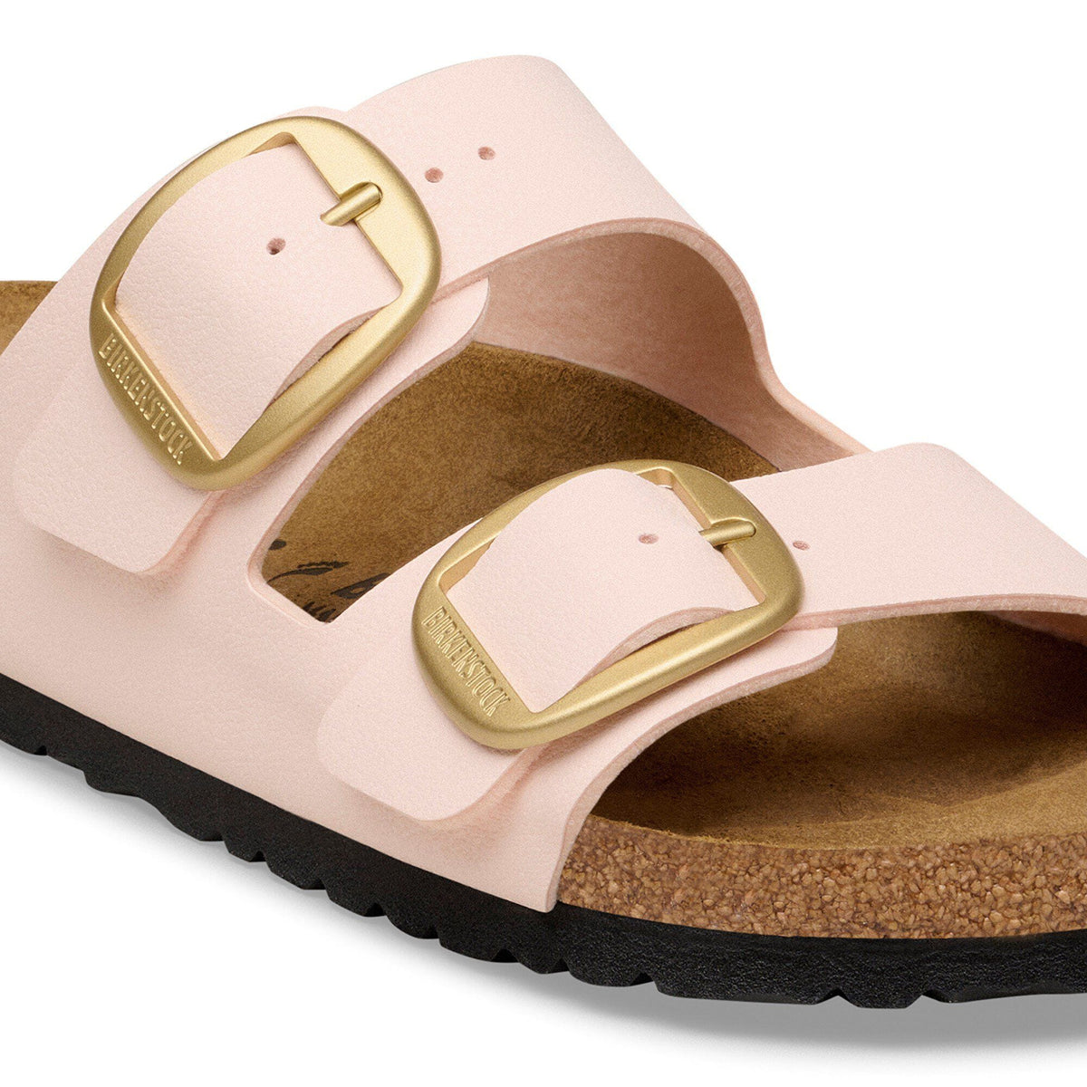 Arizona Big Buckle Birkibuc in Color Light Rose | Birkenstock