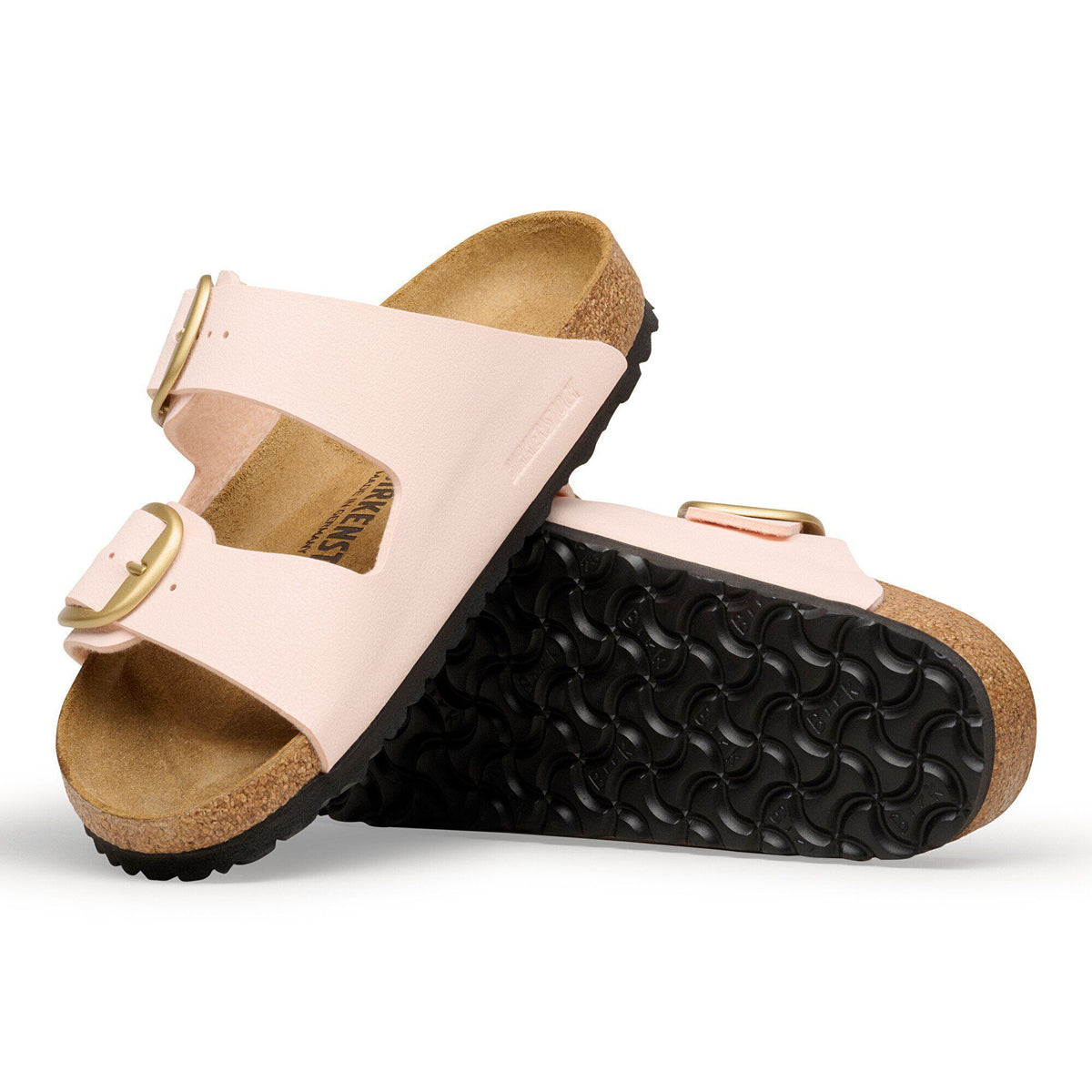Arizona Big Buckle Birkibuc in Color Light Rose | Birkenstock