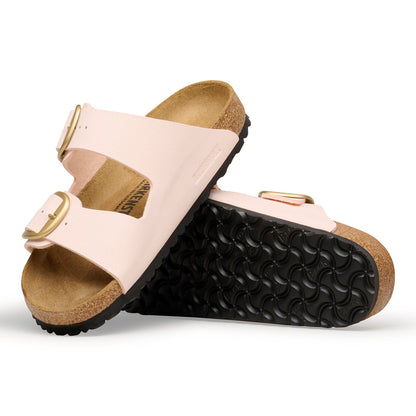 Arizona Big Buckle Birkibuc in Color Light Rose | Birkenstock