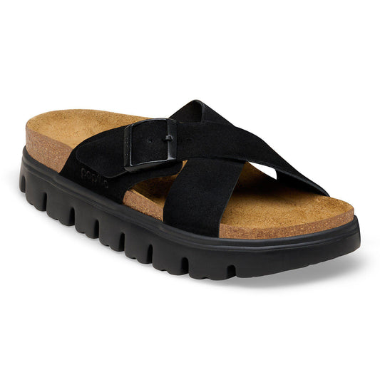 Siena  Chunky Suede Leather in Color Black | Birkenstock