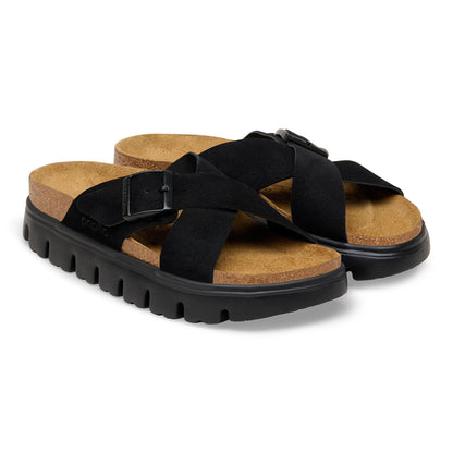 Siena  Chunky Suede Leather in Color Black | Birkenstock