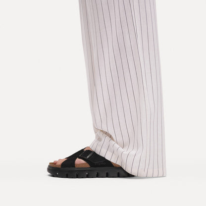Siena  Chunky Suede Leather in Color Black | Birkenstock