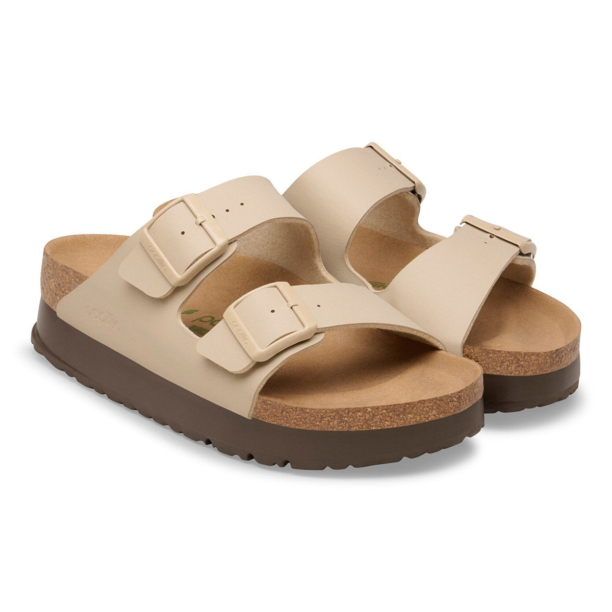 Arizona Flex Platform Birko-Flor in Color Sandcastle | Birkenstock