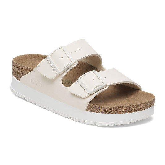 Arizona Flex Platform Birko-Flor in Color Eggshell | Birkenstock