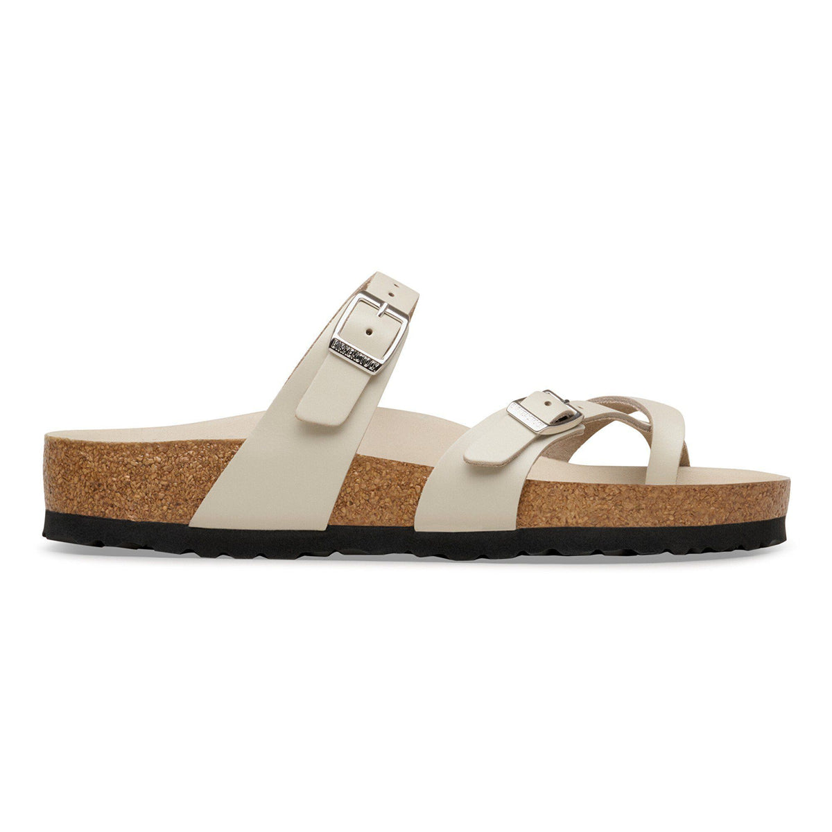 Mayari Leather in Color New Dressy Oyster | Birkenstock