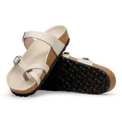 Mayari Leather in Color New Dressy Oyster | Birkenstock