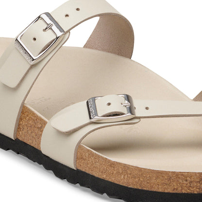 Mayari Leather in Color New Dressy Oyster | Birkenstock