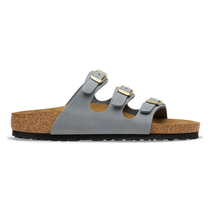 Florida  Fresh Oiled Leather in Color Basalt Gray | Birkenstock