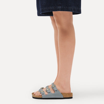 Florida  Fresh Oiled Leather in Color Basalt Gray | Birkenstock