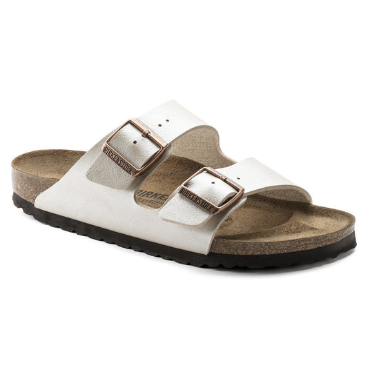 Arizona Birko-Flor in Color Graceful Pearl White | Birkenstock