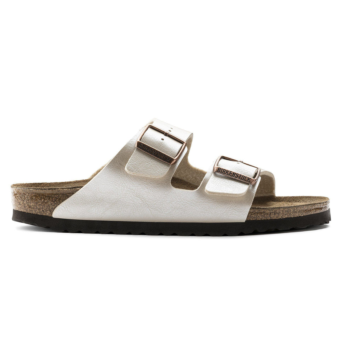 Arizona Birko-Flor in Color Graceful Pearl White | Birkenstock