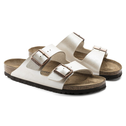 Arizona Birko-Flor in Color Graceful Pearl White | Birkenstock