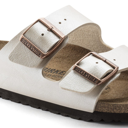 Arizona Birko-Flor in Color Graceful Pearl White | Birkenstock