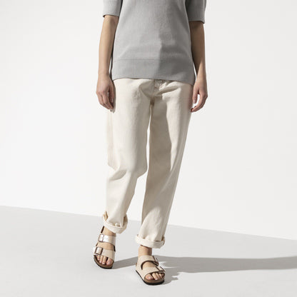 Arizona Birko-Flor in Color Graceful Pearl White | Birkenstock