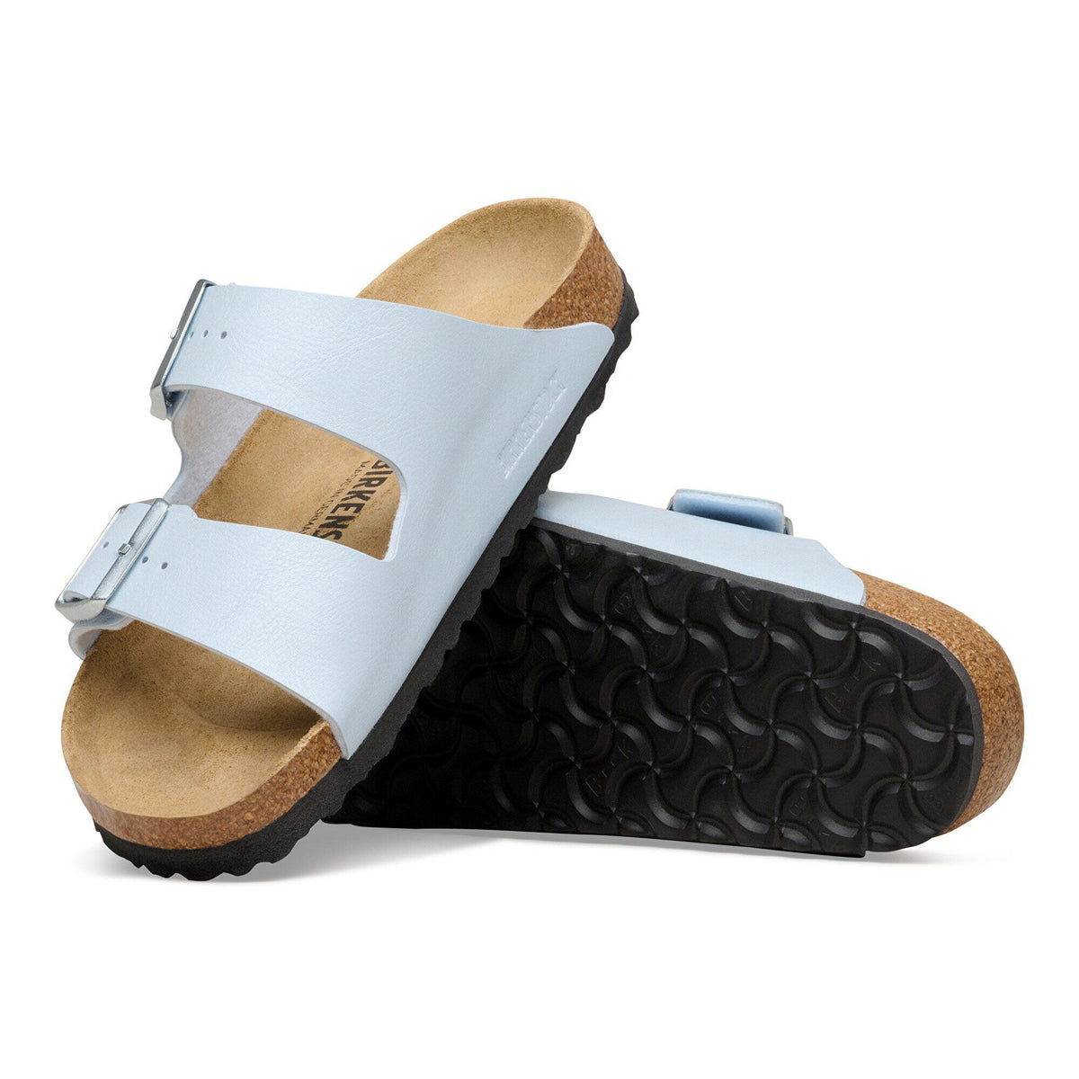 Arizona Birko-Flor in Color Baby Blue | Birkenstock