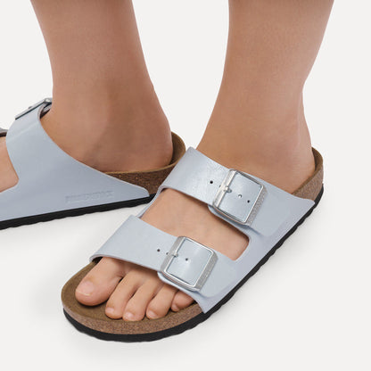 Arizona Birko-Flor in Color Baby Blue | Birkenstock