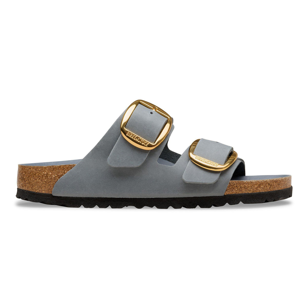Arizona Big Buckle Oiled Leather in Color Basalt Gray | Birkenstock