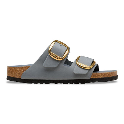 Arizona Big Buckle Oiled Leather in Color Basalt Gray | Birkenstock