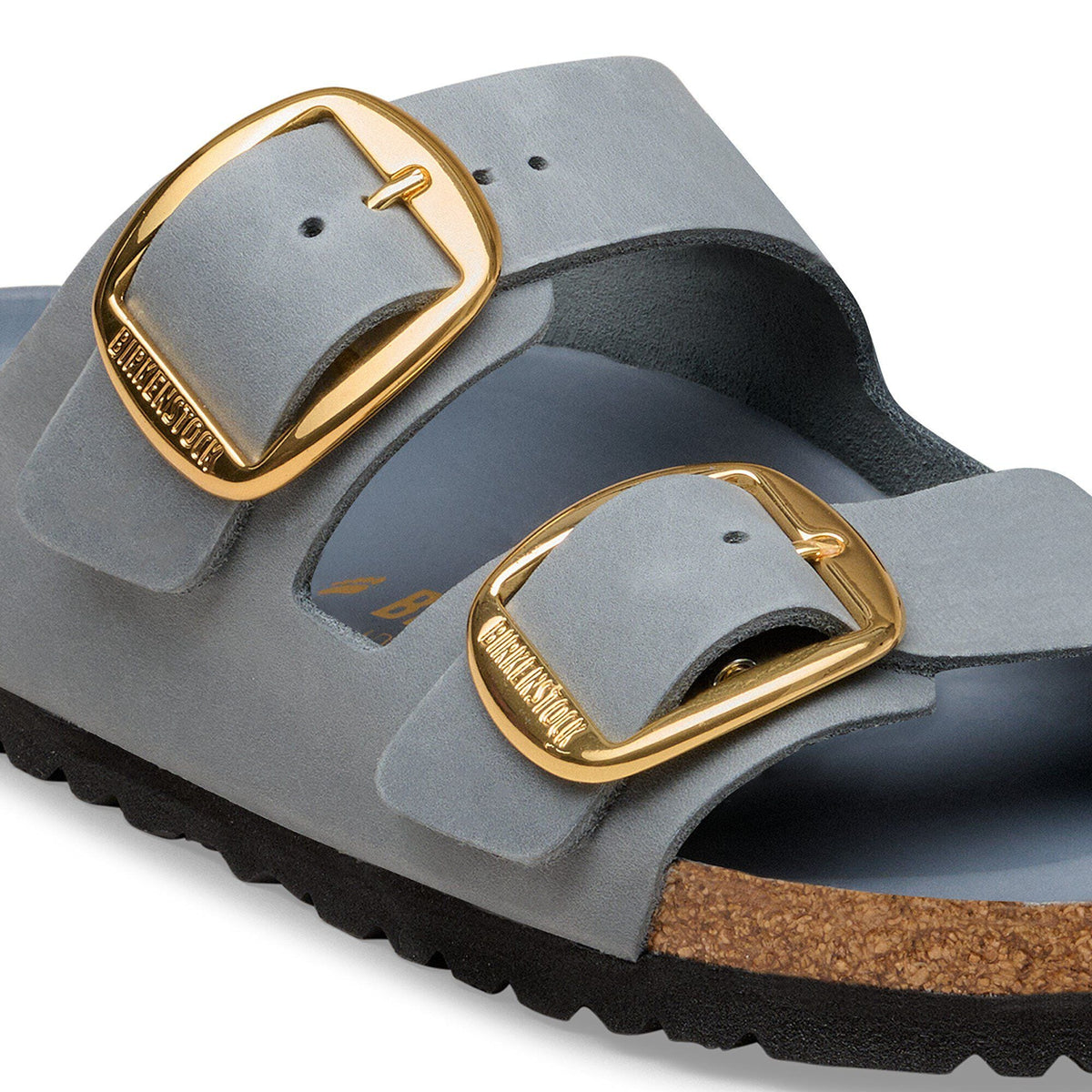 Arizona Big Buckle Oiled Leather in Color Basalt Gray | Birkenstock