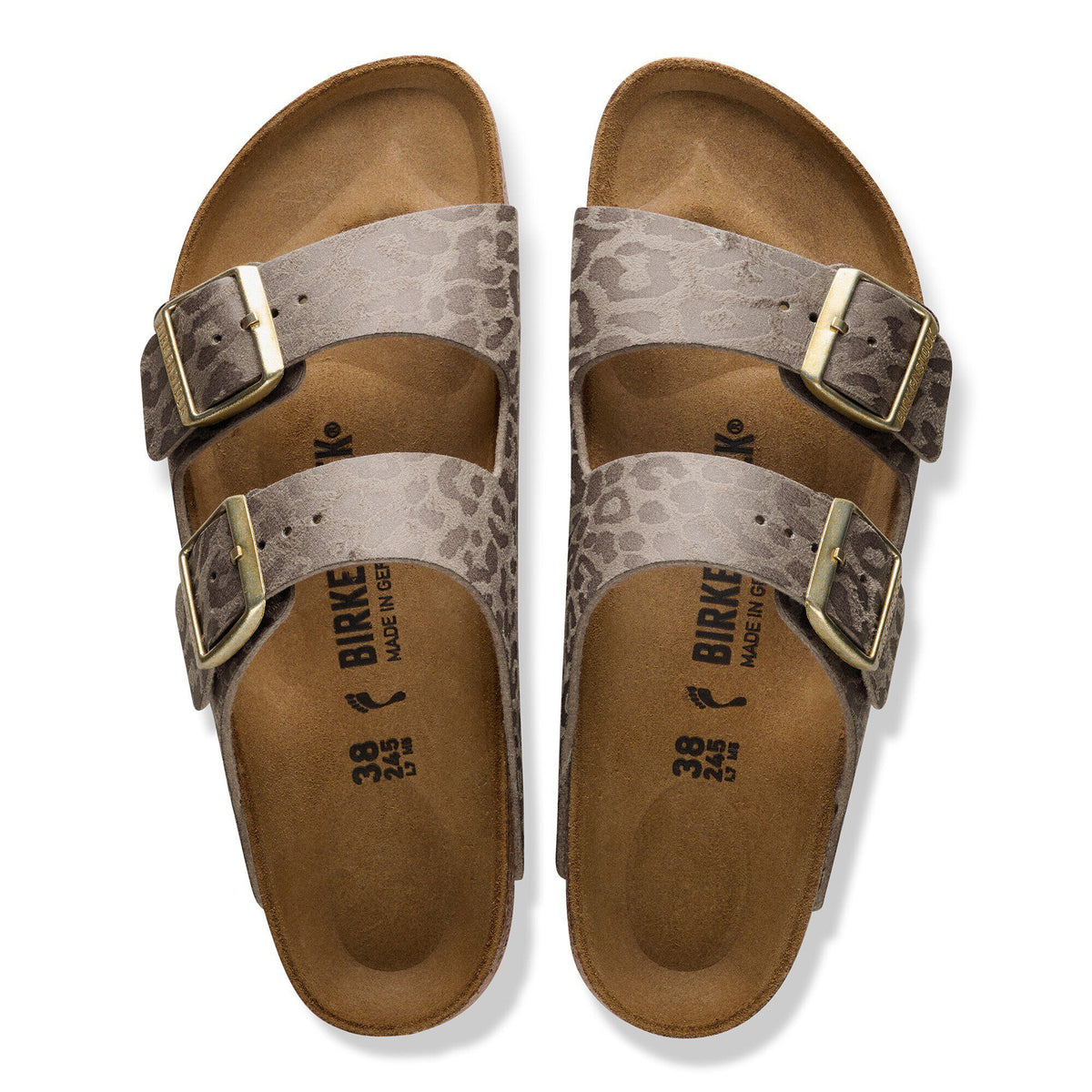 Arizona Synthetics in Color SYN Leo Grey Taupe | Birkenstock
