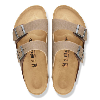 Arizona Mixed Synthetic Material in Color Taupe/Mocha | Birkenstock