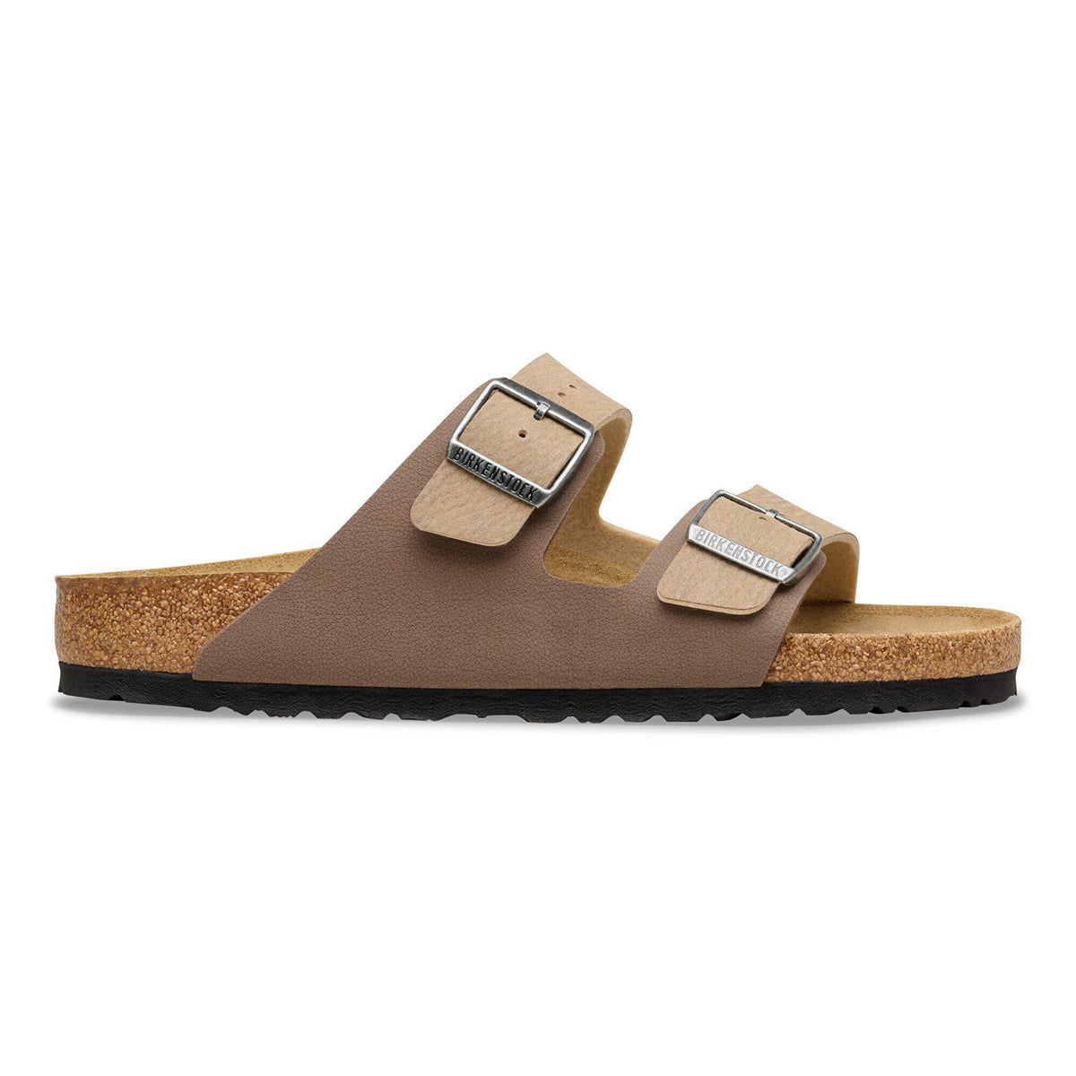 Arizona Mixed Synthetic Material in Color Taupe/Mocha | Birkenstock