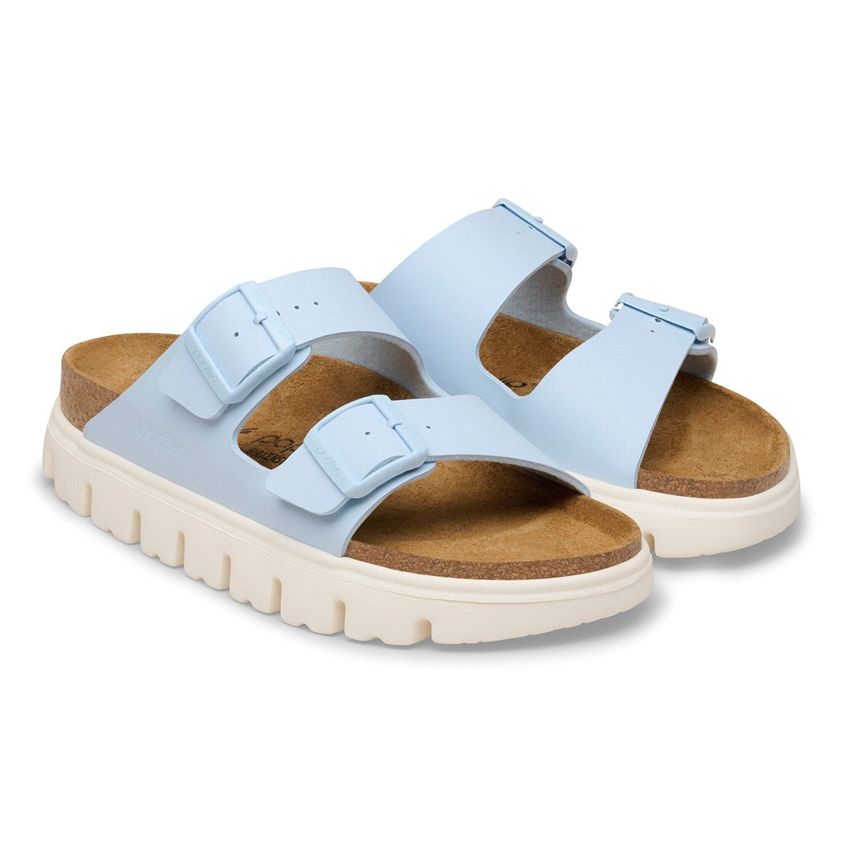 Arizona Chunky Birko-Flor in Color Baby Blue | Birkenstock