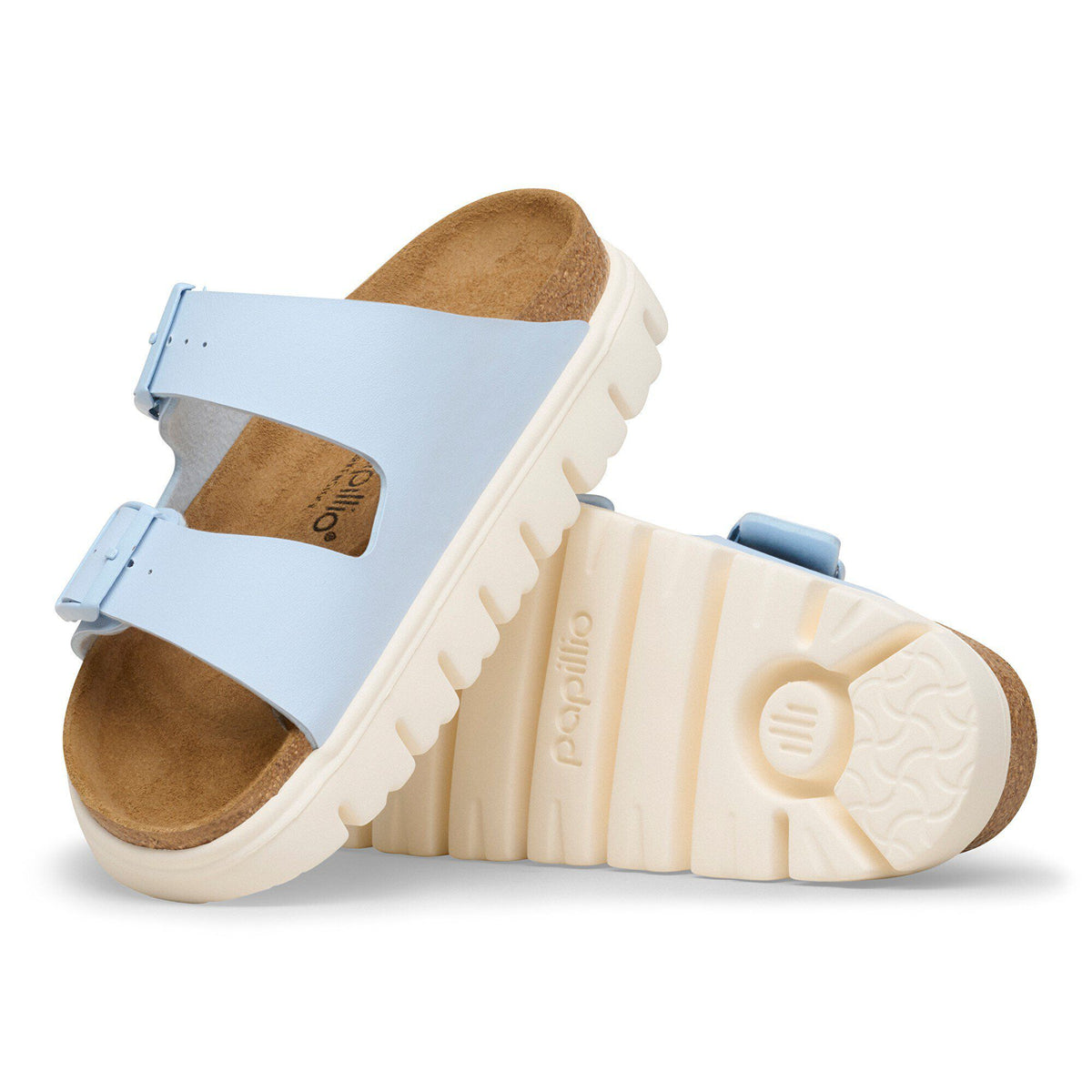 Arizona Chunky Birko-Flor in Color Baby Blue | Birkenstock