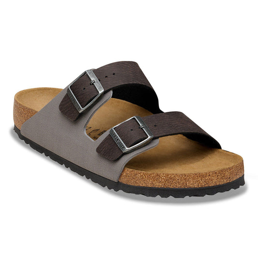 Arizona Mixed Synthetic Material in Color Black/Dark Gray | Birkenstock