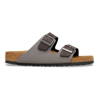Arizona Mixed Synthetic Material in Color Black/Dark Gray | Birkenstock