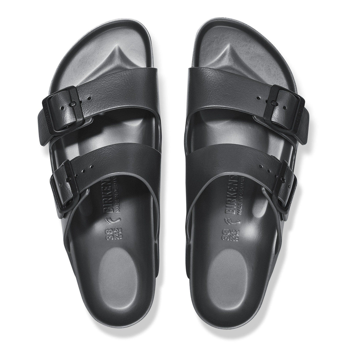 Arizona Essentials EVA in Color Metallic Anthracite | Birkenstock