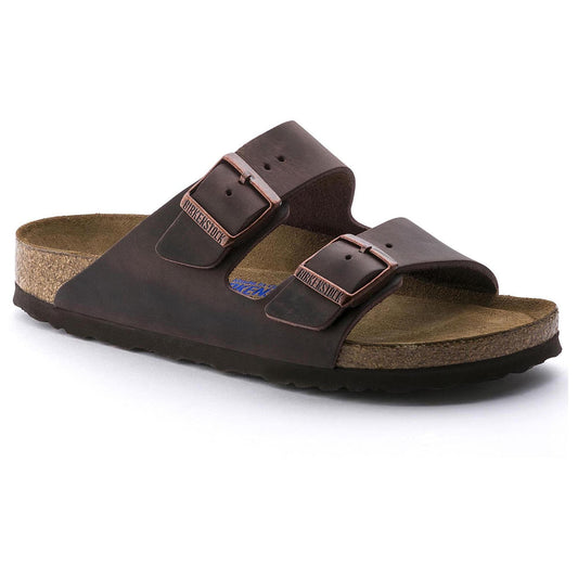 Arizona Soft Footbed Oiled Leather in Color Habana | Birkenstock
