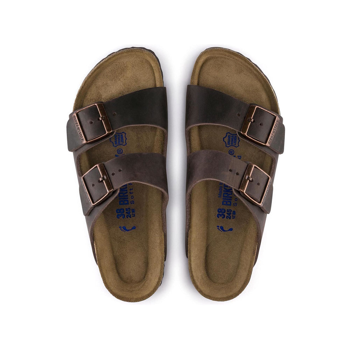 Arizona Soft Footbed Oiled Leather in Color Habana | Birkenstock