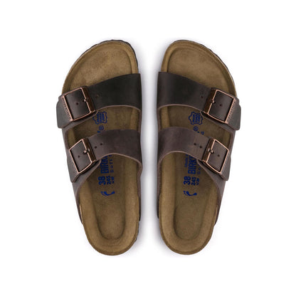 Arizona Soft Footbed Oiled Leather in Color Habana | Birkenstock